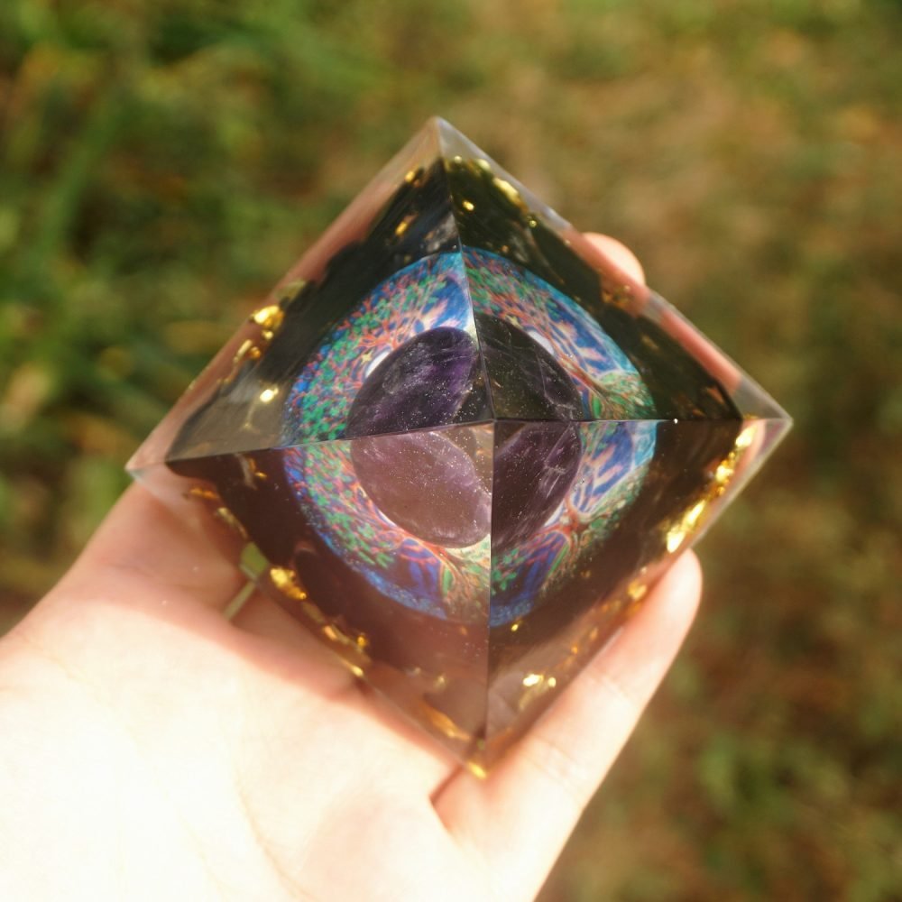 Orgonite Pyramide <br> Arbre de Vie – Image 4