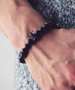Bracelet d'Agate Noire