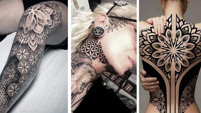 tatouage fleur de vie