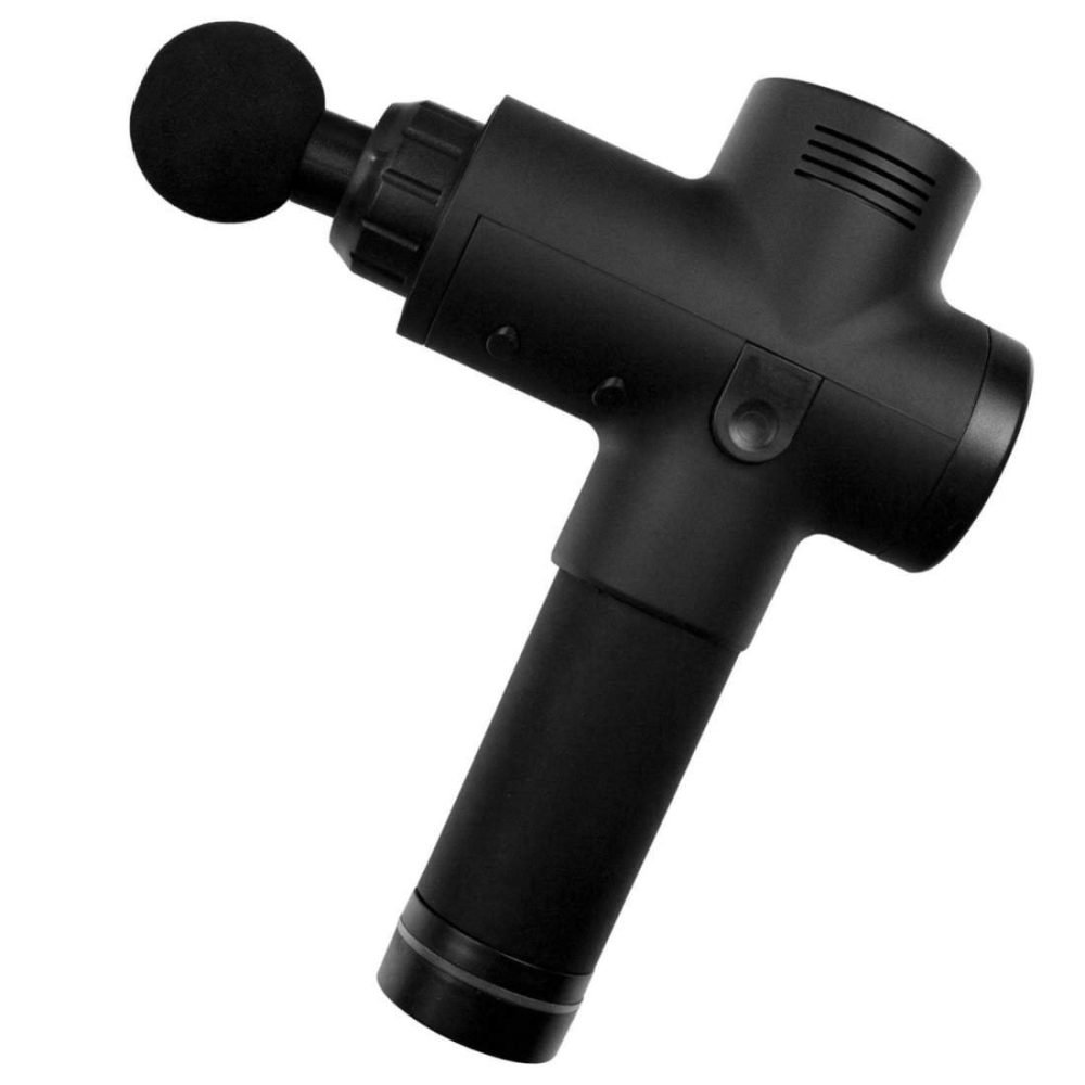 Pistolet de massage avec 4 têtes de massage – Noir |  eBoutique