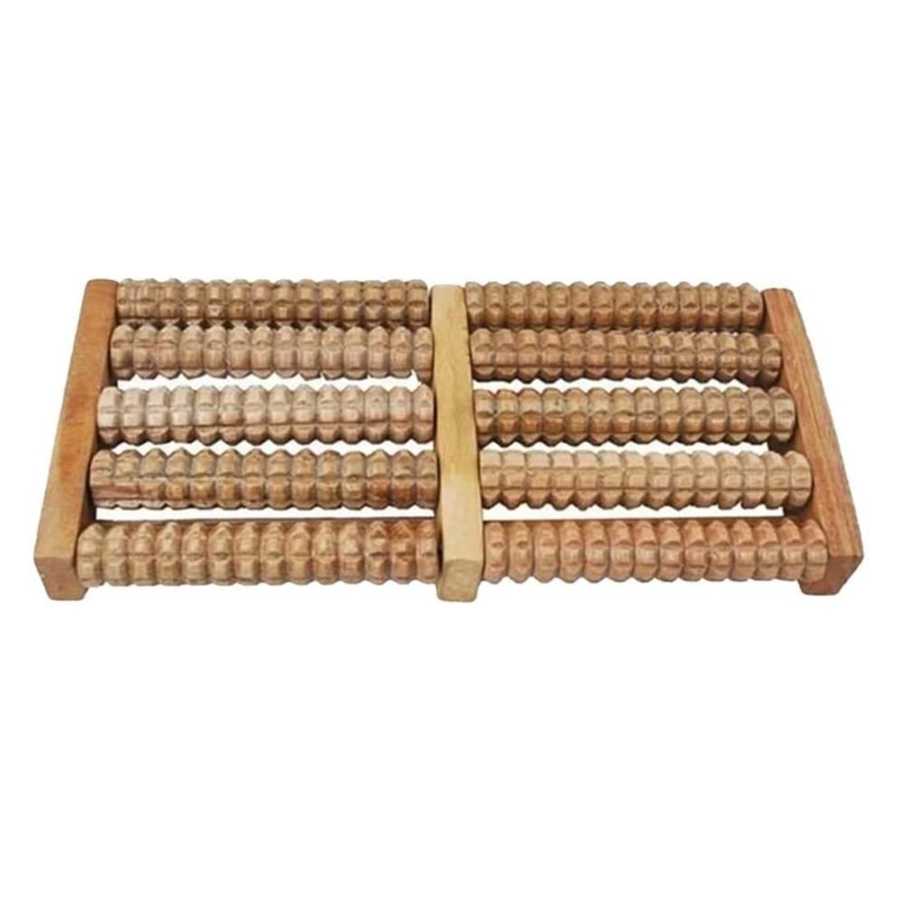 Rouleau de massage des pieds en bois |  eBoutique