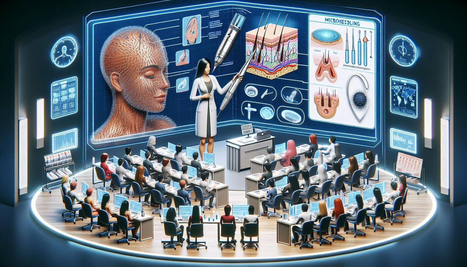 Introduction à la formation en ligne‍ de​ microneedling