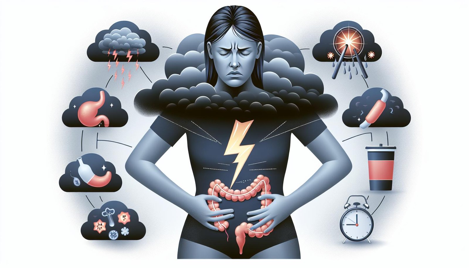 Les liens entre le stress et les problèmes intestinaux