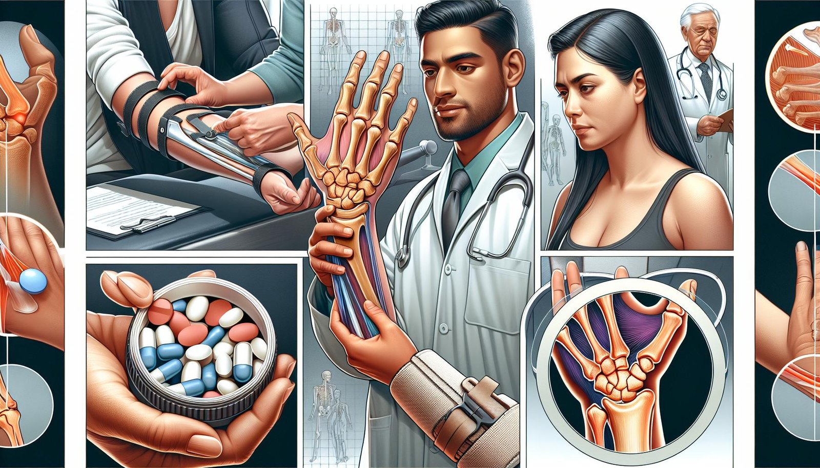 Les​ traitements pour soulager‌ l'arthrose du poignet