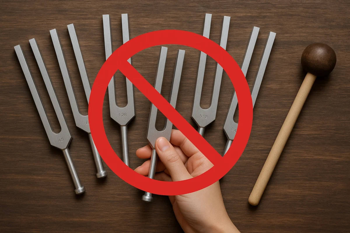 erreur a evite avec les diapasons therapeutiques